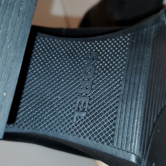 Sorel Brex Bold Waterproof Zip Front Black Platform Bootie Size 8 NWOT'S - Picture 12 of 12